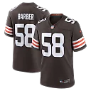 Zennovawear Austin Barber Cleveland Browns Team Game Jersey - Brown