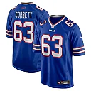 Zennovawear Austin Corbett Buffalo Bills Team Game Jersey - Royal