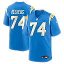 Zennovawear Austin Deculus Los Angeles Chargers Team Game Jersey - Powder Blue