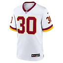 Zennovawear Austin Ekeler Washington Commanders Game Super Bowl Era Jersey - White