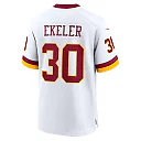 Zennovawear Austin Ekeler Washington Commanders Game Super Bowl Era Jersey - White