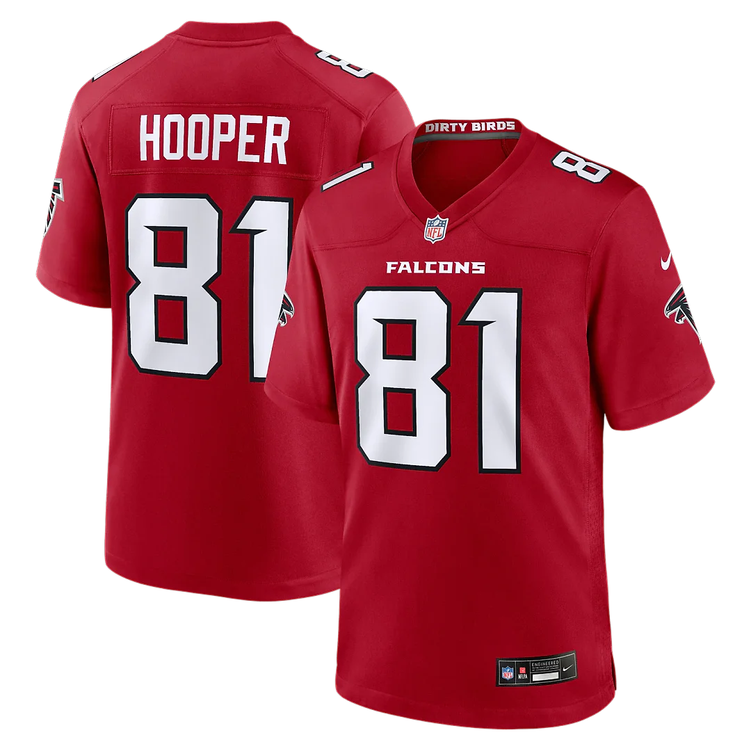 Zennovawear Austin Hooper Atlanta Falcons Team Game Jersey - Red