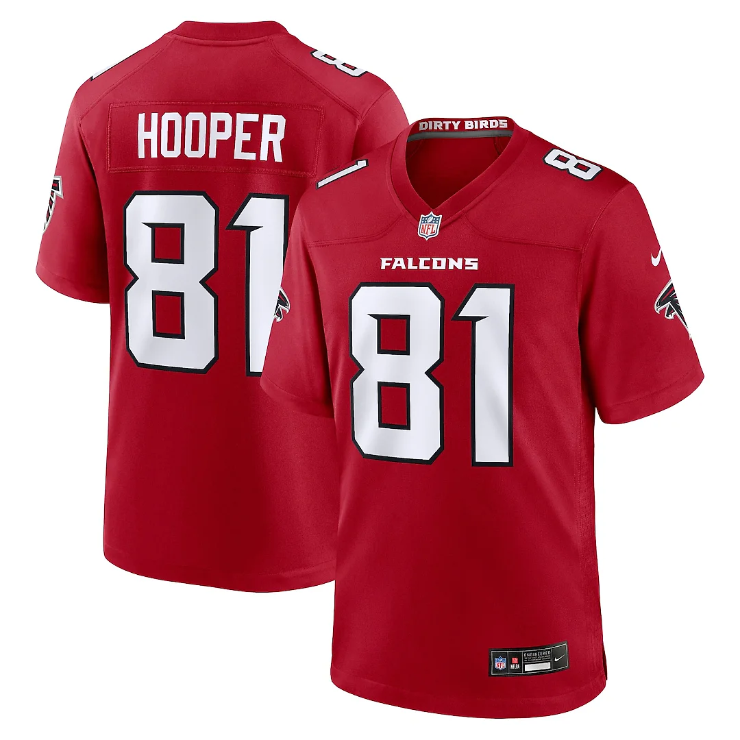 Zennovawear Austin Hooper Atlanta Falcons Team Game Jersey - Red