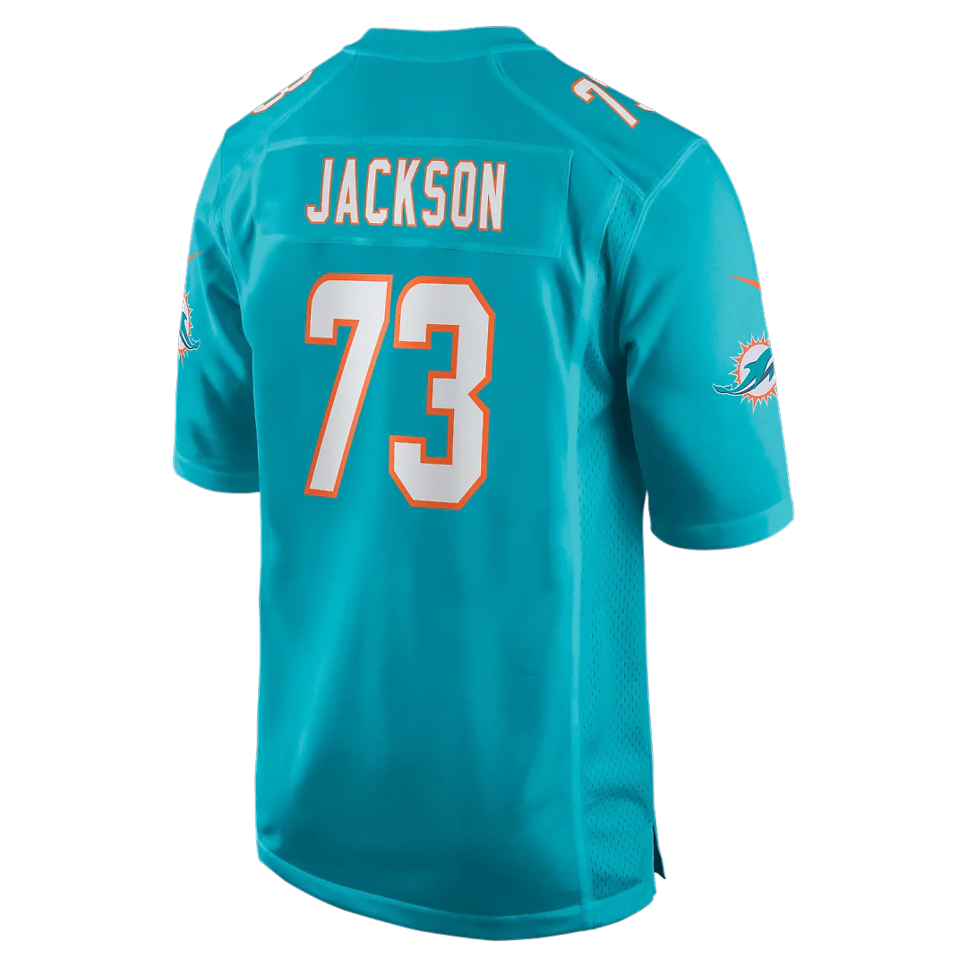 Zennovawear Austin Jackson Miami Dolphins Game Jersey - Aqua