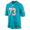 Zennovawear Austin Jackson Miami Dolphins Game Jersey - Aqua