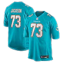 Zennovawear Austin Jackson Miami Dolphins Game Jersey - Aqua