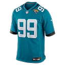 Zennovawear Austin Johnson Jacksonville Jaguars Team Game Jersey - Teal