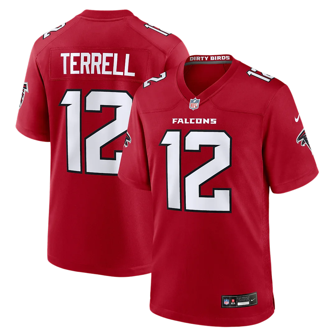 Zennovawear Avieon Terrell Atlanta Falcons Game Jersey - Red