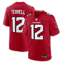 Zennovawear Avieon Terrell Atlanta Falcons Game Jersey - Red