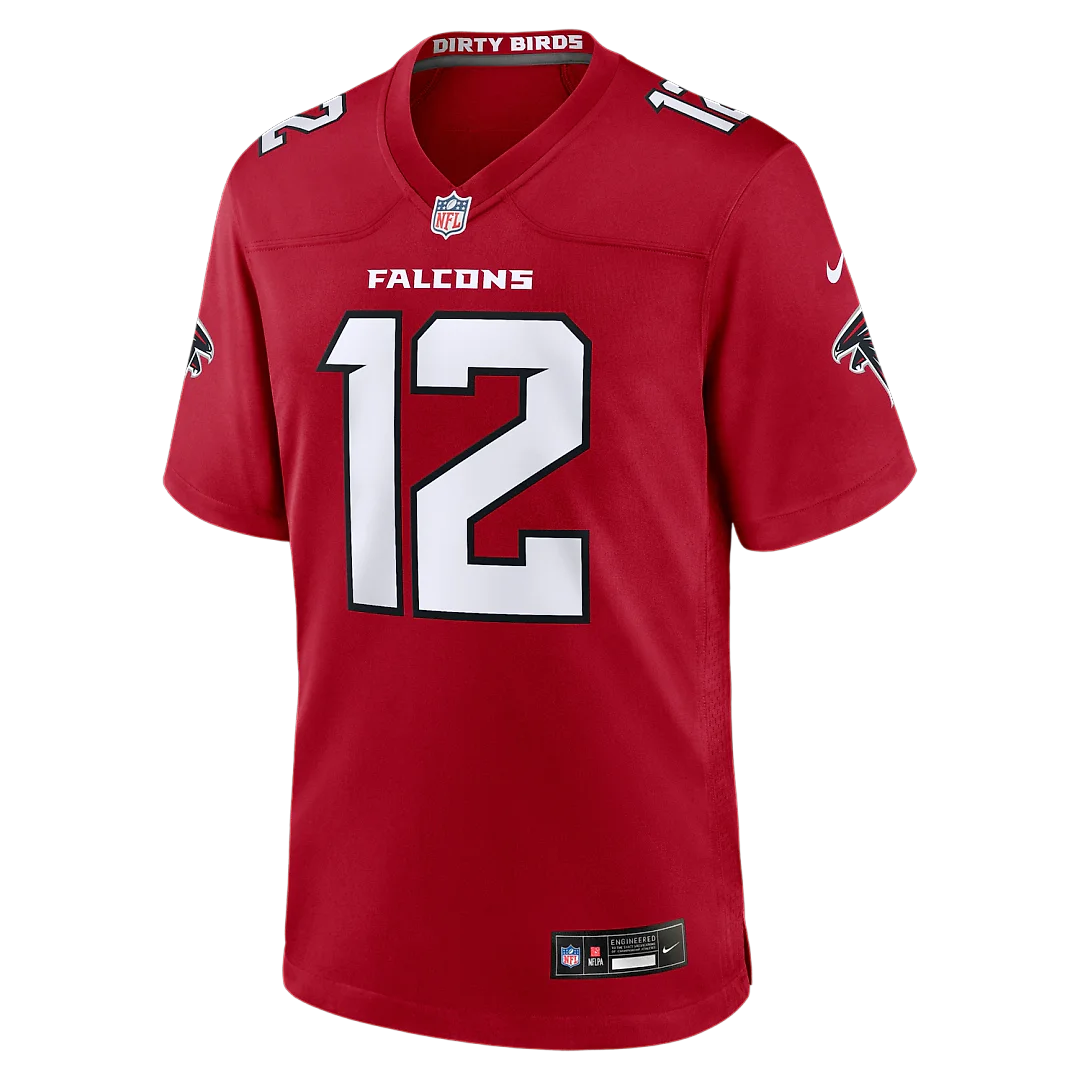Zennovawear Avieon Terrell Atlanta Falcons Game Jersey - Red