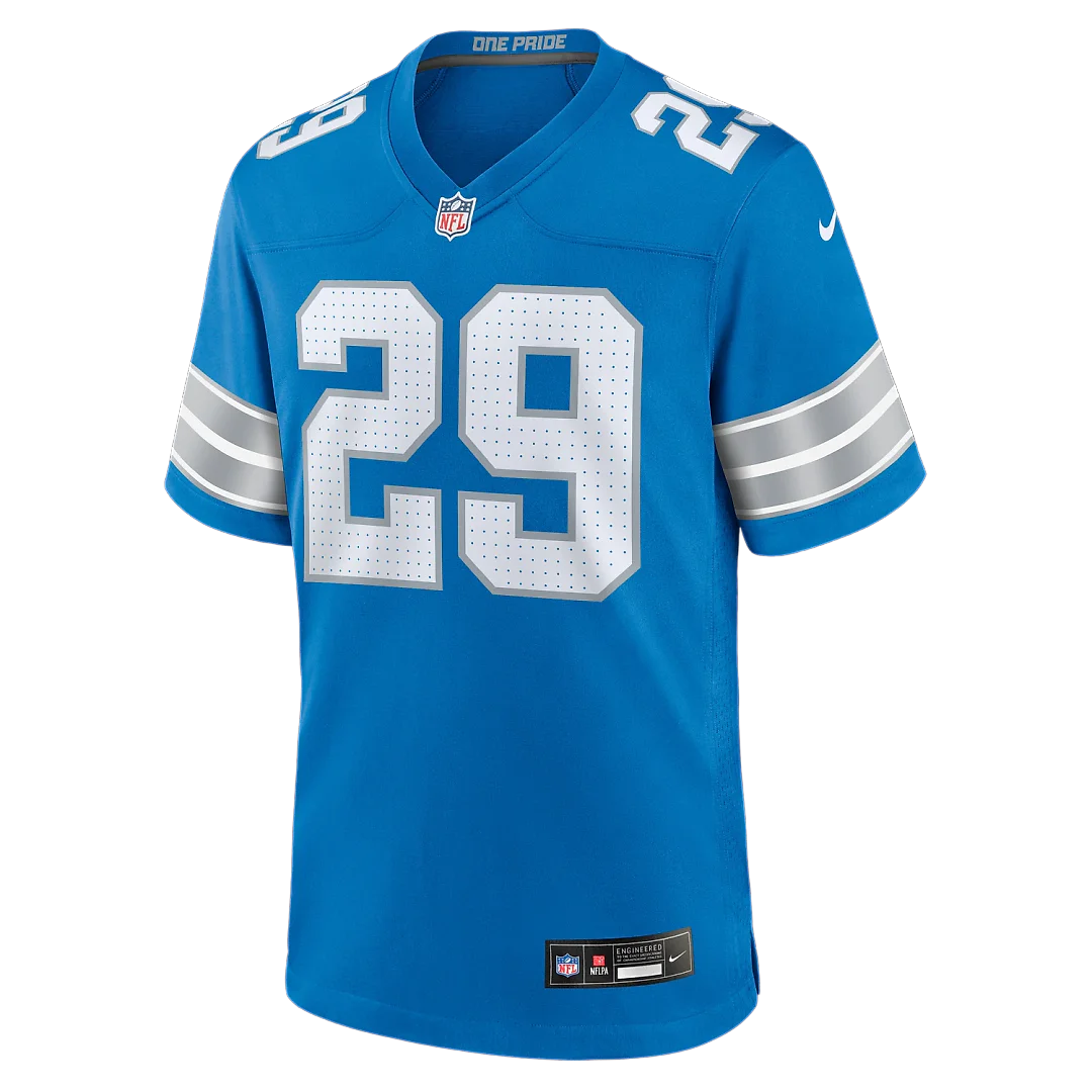 Zennovawear Avonte Maddox Detroit Lions Team Game Jersey - Blue