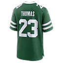 Zennovawear Azareye'h Thomas New York Jets Team Game Jersey - Legacy Green