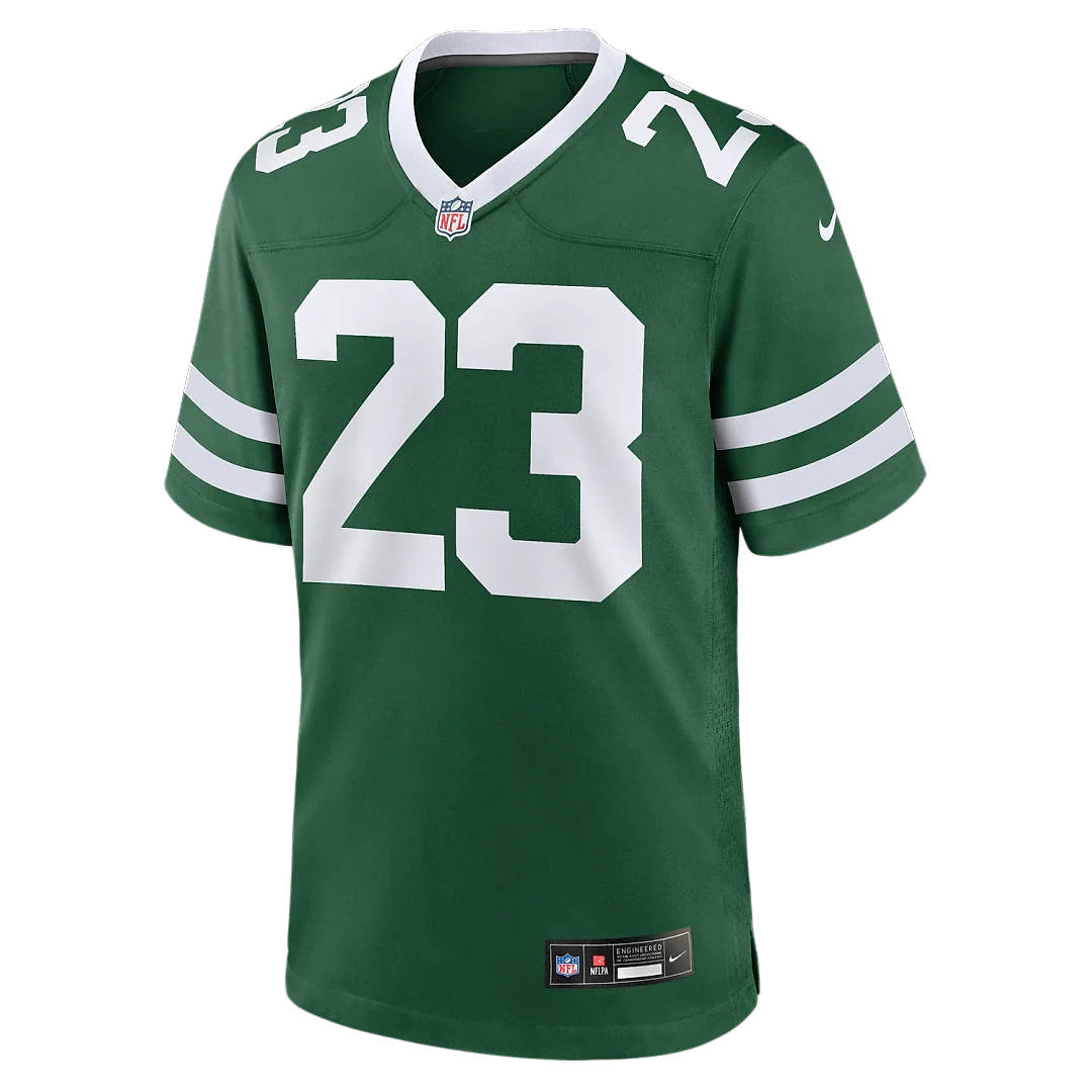 Zennovawear Azareye'h Thomas New York Jets Team Game Jersey - Legacy Green