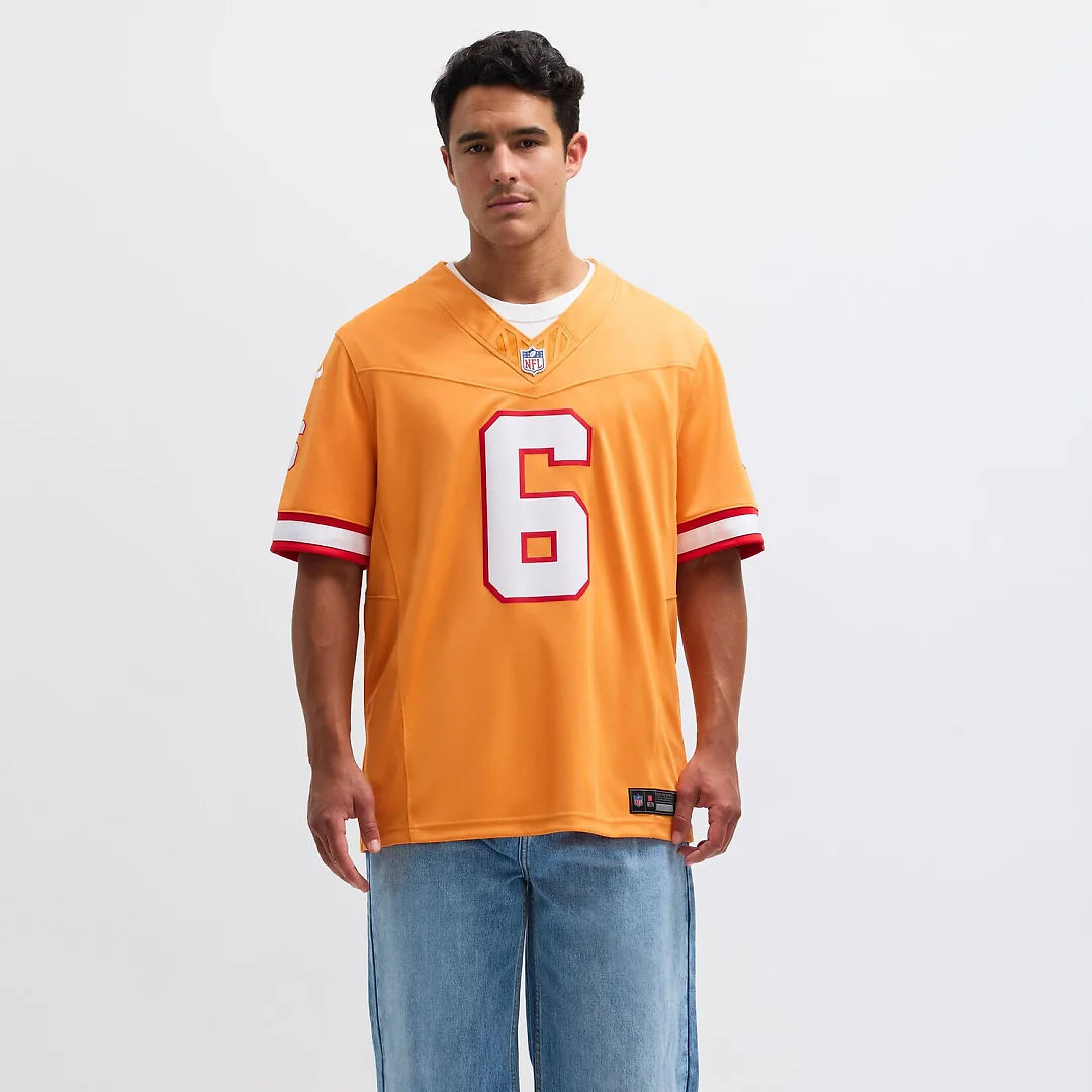 Zennovawear Baker Mayfield Tampa Bay Buccaneers 2nd Alternate Vapor FUSE. Limited Jersey - Orange