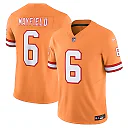 Zennovawear Baker Mayfield Tampa Bay Buccaneers 2nd Alternate Vapor FUSE. Limited Jersey - Orange