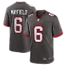 Zennovawear Baker Mayfield Tampa Bay Buccaneers Alternate Game Player Jersey - Pewter