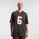 Zennovawear Baker Mayfield Tampa Bay Buccaneers Alternate Game Player Jersey - Pewter