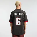 Zennovawear Baker Mayfield Tampa Bay Buccaneers Alternate Game Player Jersey - Pewter