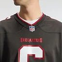 Zennovawear Baker Mayfield Tampa Bay Buccaneers Alternate Game Player Jersey - Pewter