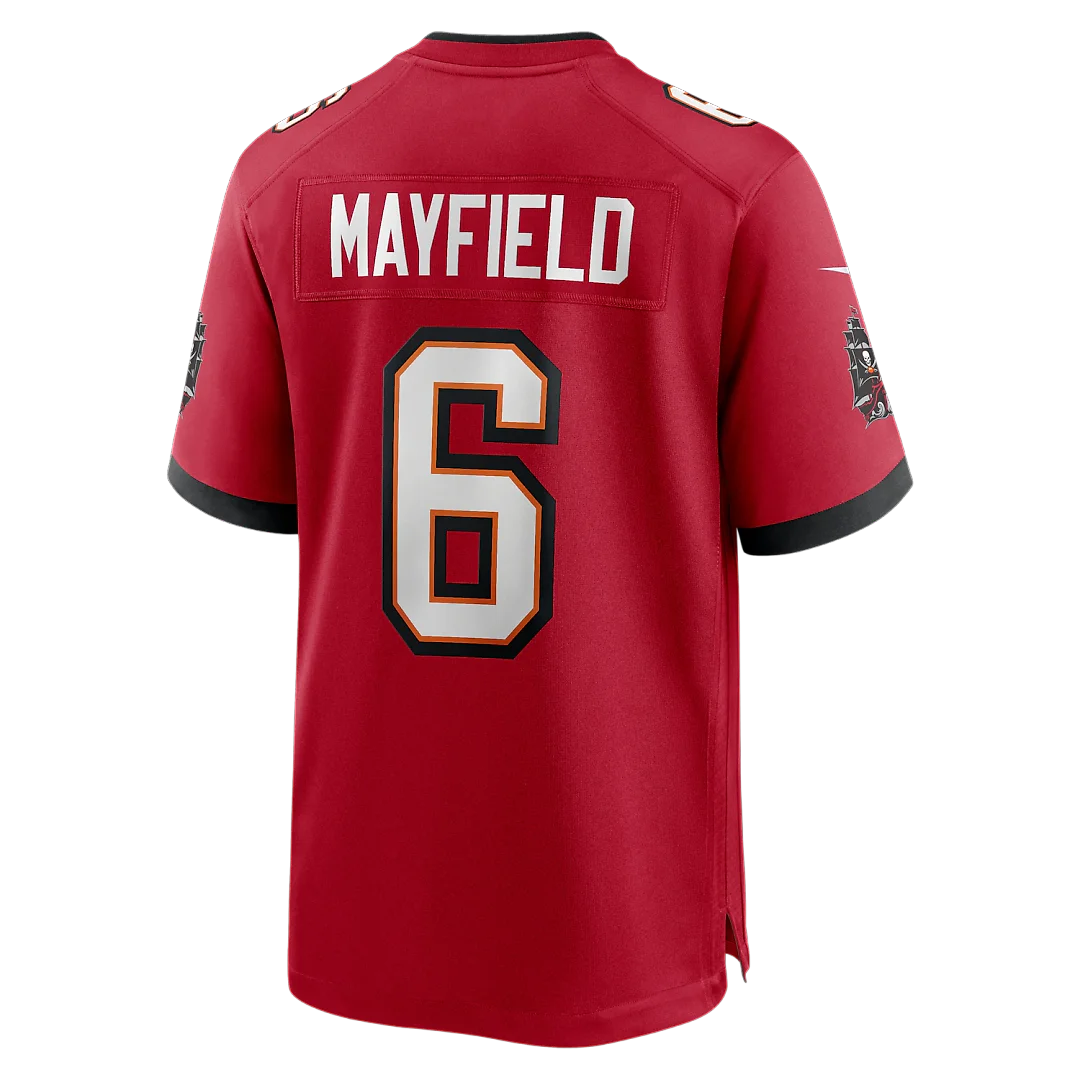 Zennovawear Baker Mayfield Tampa Bay Buccaneers Team Game Jersey - Red