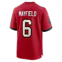 Zennovawear Baker Mayfield Tampa Bay Buccaneers Team Game Jersey - Red