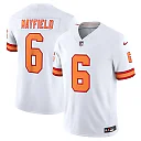 Zennovawear Baker Mayfield '76 Tampa Bay Buccaneers Vapor FUSE. Player Limited Jersey - White