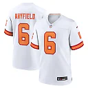 Zennovawear Baker Mayfield '76 Tampa Bay Buccaneers Player Game Jersey - White