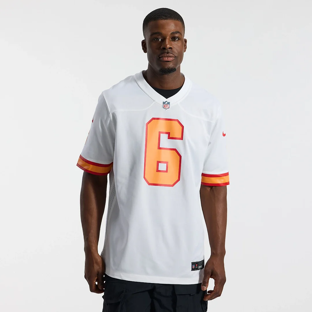 Zennovawear Baker Mayfield '76 Tampa Bay Buccaneers Player Game Jersey - White