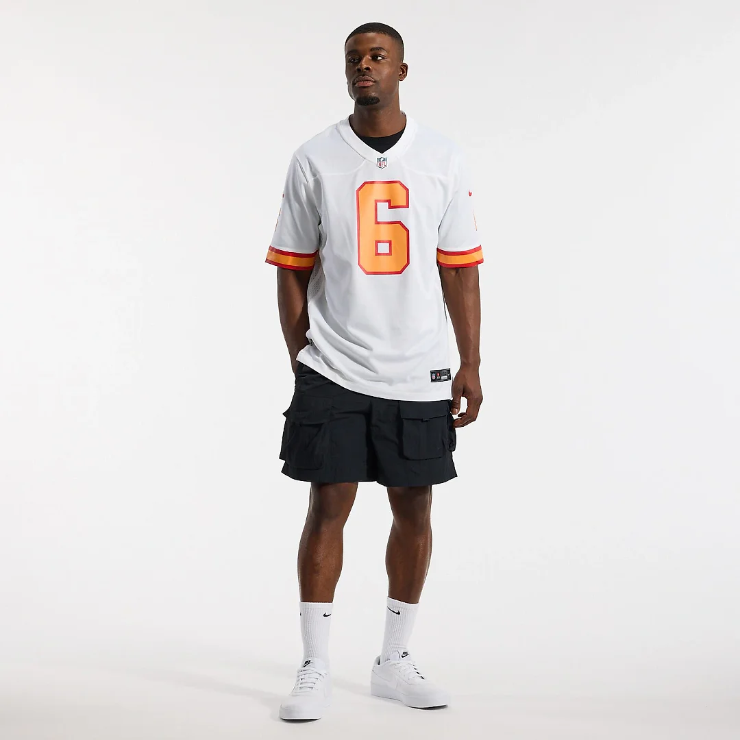Zennovawear Baker Mayfield '76 Tampa Bay Buccaneers Player Game Jersey - White