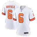 Zennovawear Baker Mayfield '76 Tampa Bay Buccaneers Player Game Jersey - White