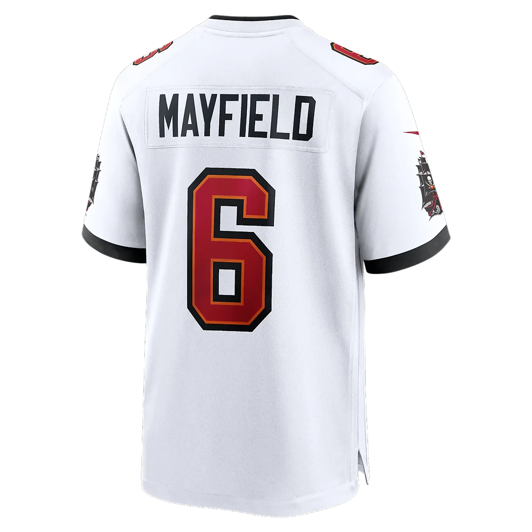 Zennovawear Baker Mayfield Tampa Bay Buccaneers Away Game Jersey - White