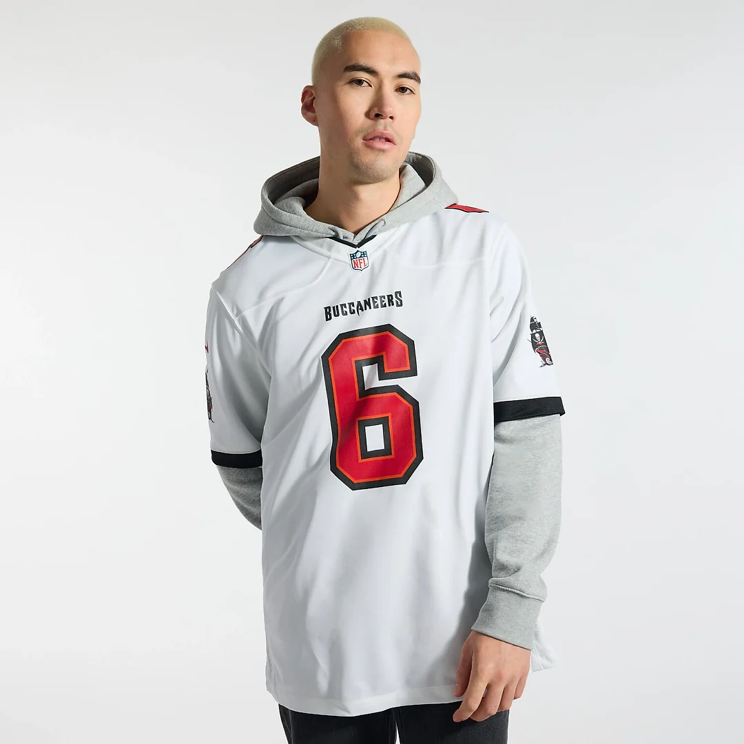 Zennovawear Baker Mayfield Tampa Bay Buccaneers Away Game Jersey - White