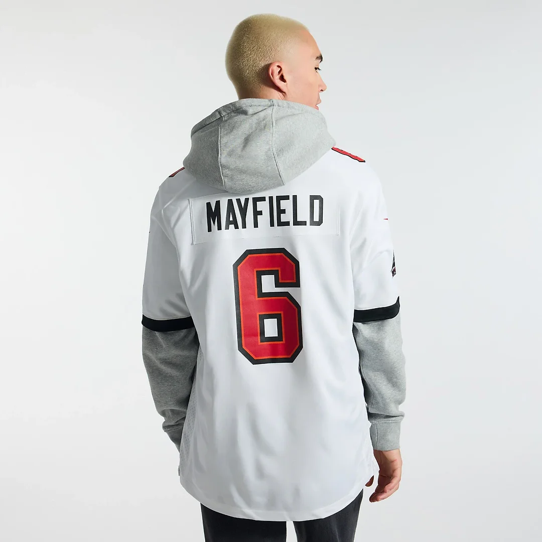 Zennovawear Baker Mayfield Tampa Bay Buccaneers Away Game Jersey - White