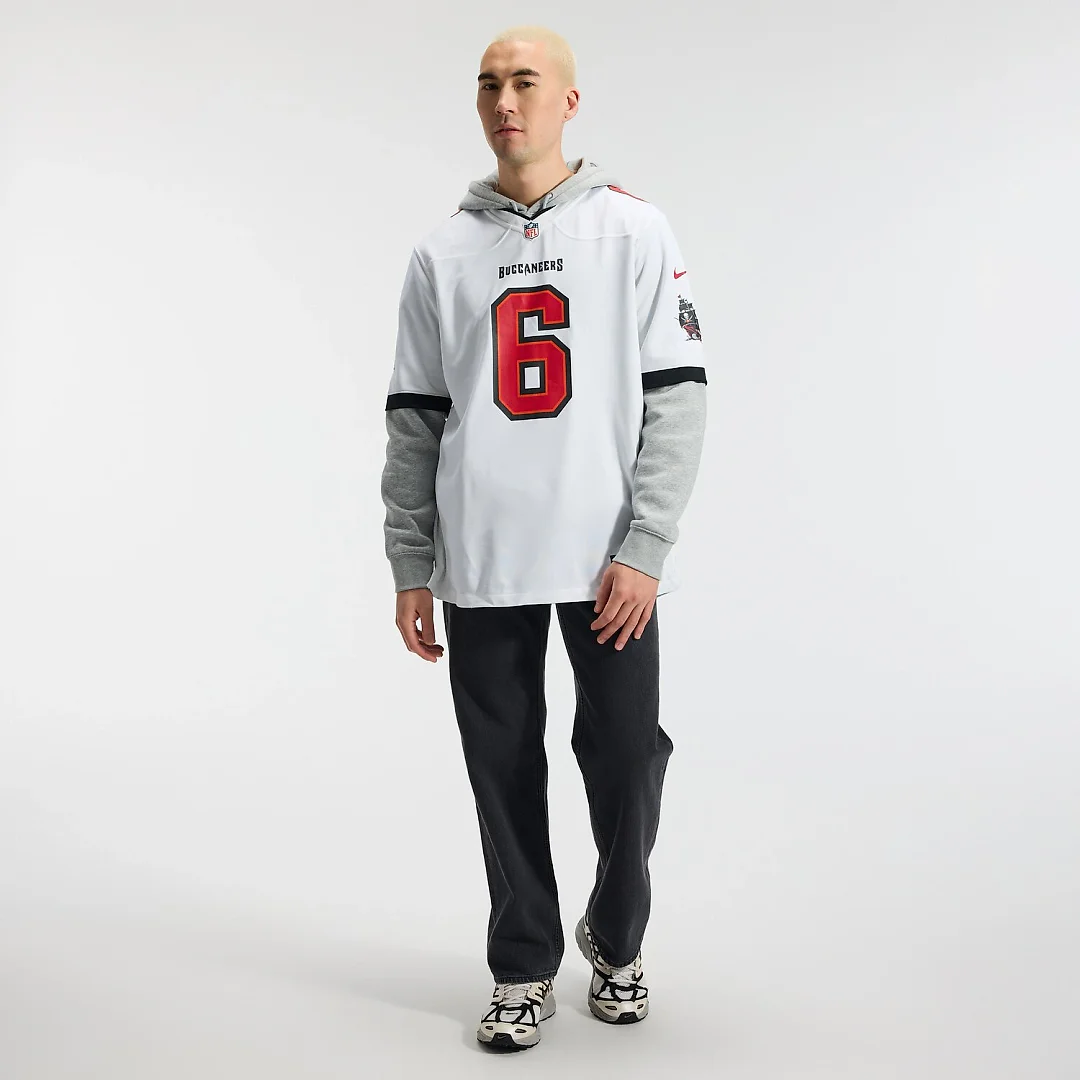 Zennovawear Baker Mayfield Tampa Bay Buccaneers Away Game Jersey - White