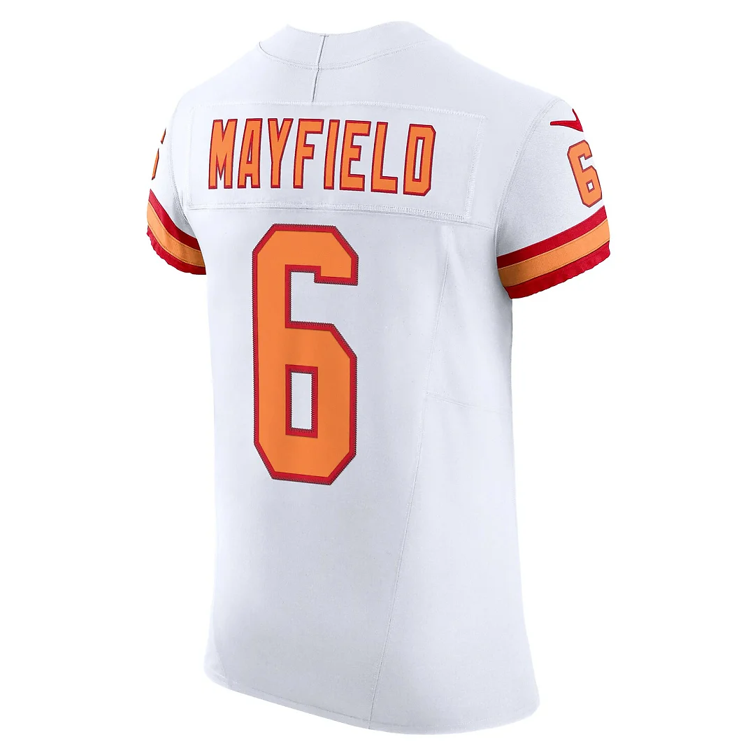Zennovawear Baker Mayfield Tampa Bay Buccaneers The '76 Jersey Vapor FUSE. Elite Jersey - White
