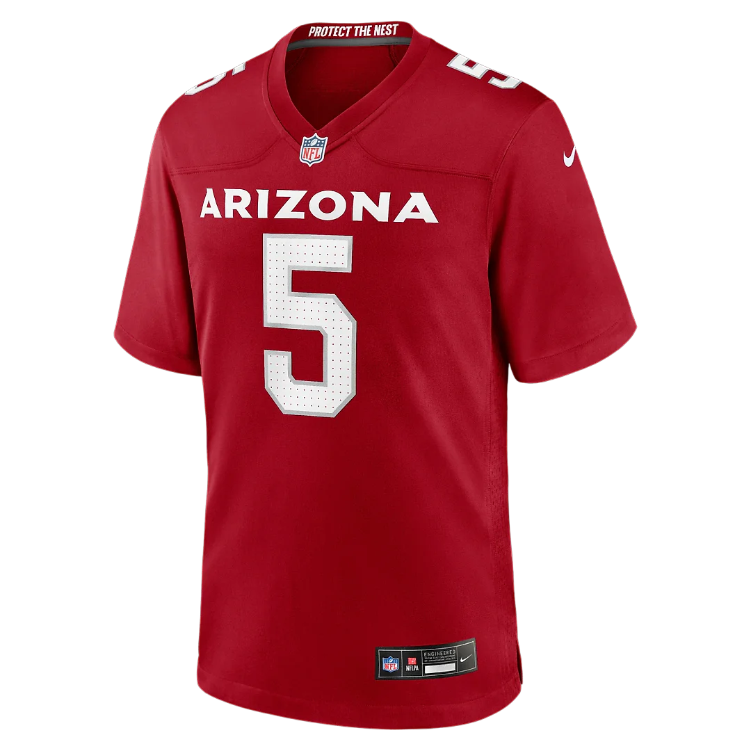 Zennovawear Baron Browning Arizona Cardinals Team Game Jersey - Cardinal
