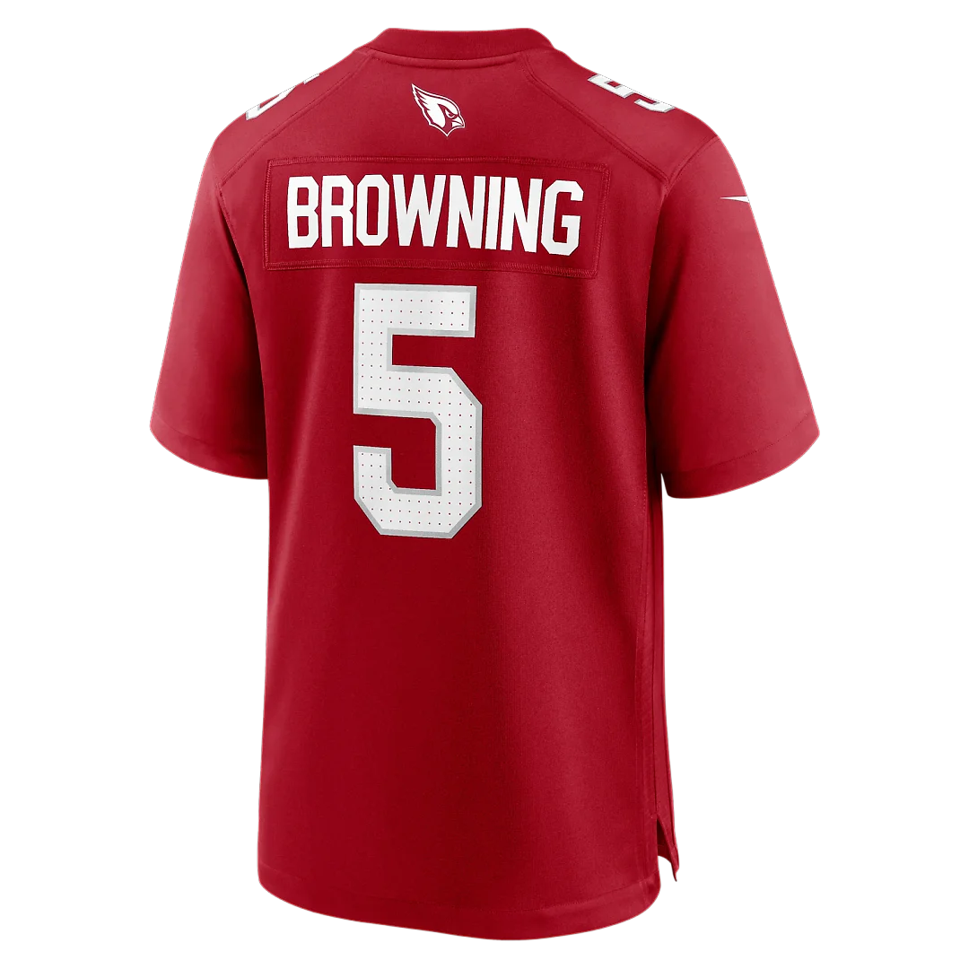 Zennovawear Baron Browning Arizona Cardinals Team Game Jersey - Cardinal