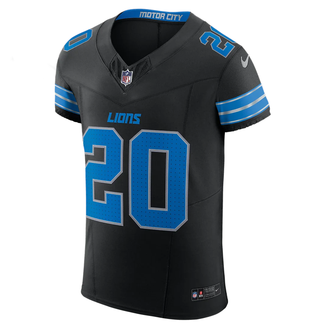 Zennovawear Barry Sanders Detroit Lions Alternate Vapor FUSE. Elite Jersey - Black