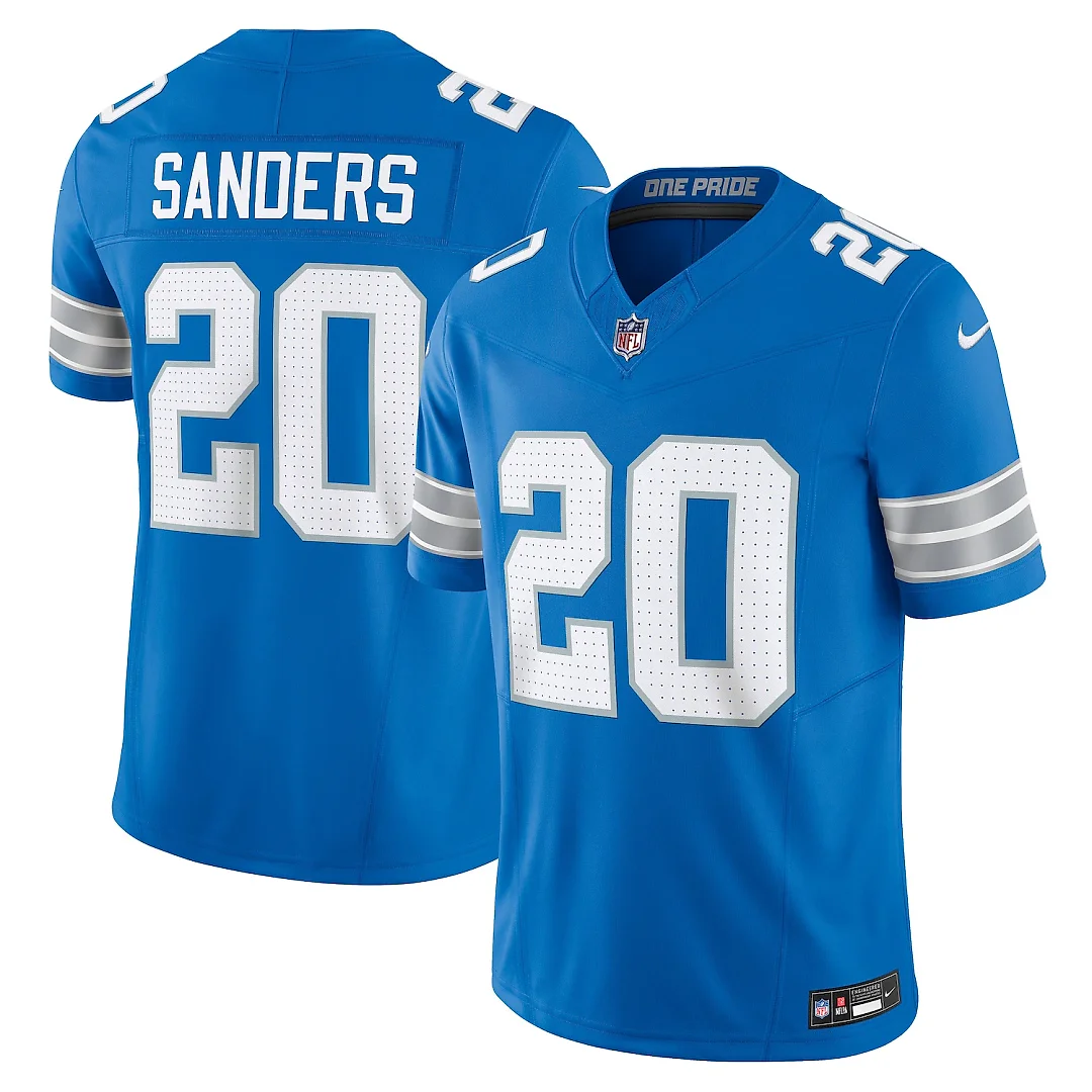 Zennovawear Barry Sanders Detroit Lions Vapor FUSE. Limited Jersey - Blue