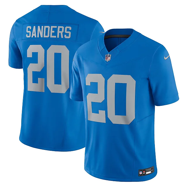 Zennovawear Barry Sanders Detroit Lions Vapor FUSE. Alternate Limited Jersey - Blue