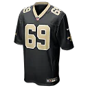 Zennovawear Barry Wesley New Orleans Saints Team Game Jersey - Black