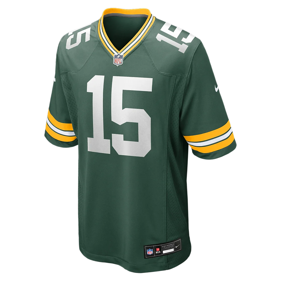 Zennovawear Bart Starr Green Bay Packers Game Retired Player Jersey - Green