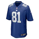 Zennovawear Beaux Collins New York Giants Team Game Jersey - Royal