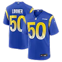 Zennovawear Beaux Limmer Los Angeles Rams Team Game Jersey - Royal