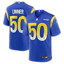 Zennovawear Beaux Limmer Los Angeles Rams Team Game Jersey - Royal