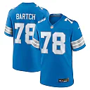 Zennovawear Ben Bartch Detroit Lions Team Game Jersey - Blue