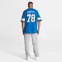 Zennovawear Ben Bartch Detroit Lions Team Game Jersey - Blue