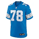 Zennovawear Ben Bartch Detroit Lions Team Game Jersey - Blue