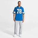 Zennovawear Ben Bartch Detroit Lions Team Game Jersey - Blue