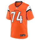 Zennovawear Ben Powers Denver Broncos Team Game Jersey - Orange